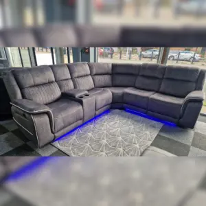 ZAK Hannah Recliner Sofa LED light base detail
