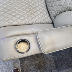 ZAK Orlando recliner sofa with wireless charger and USB ports